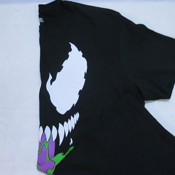 new men marvel venom black tee - Picture 6 of 7